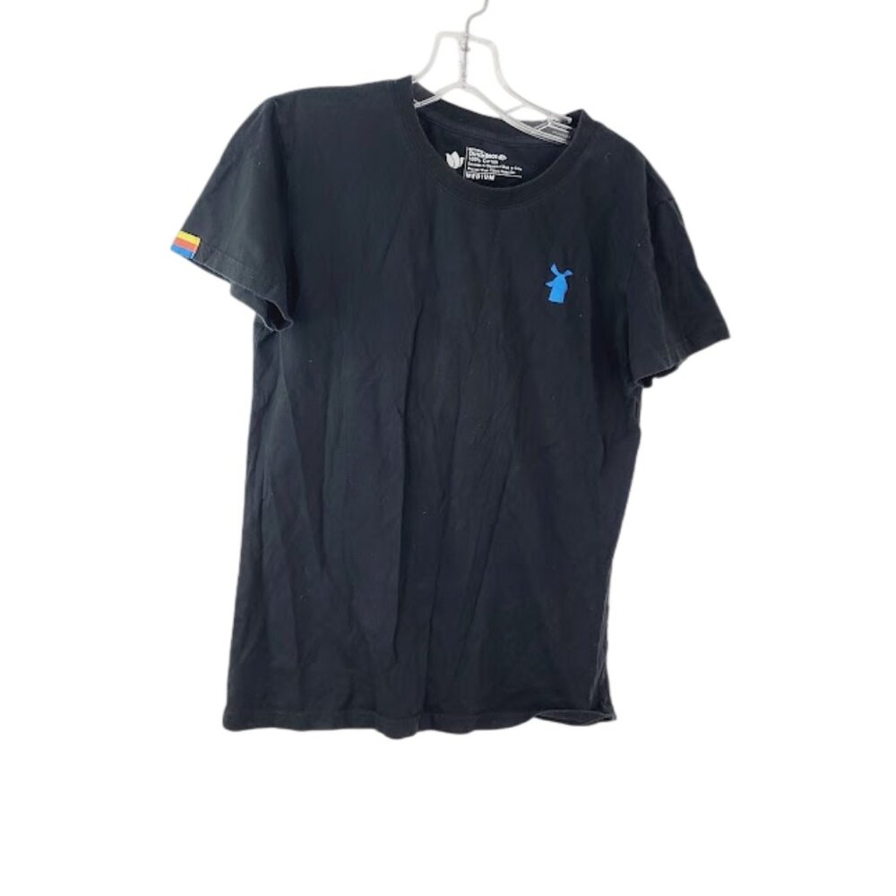 Dutch Bros Women's Black Send It Dutch‎ Cotton Crew Casual T-Shirt Size M